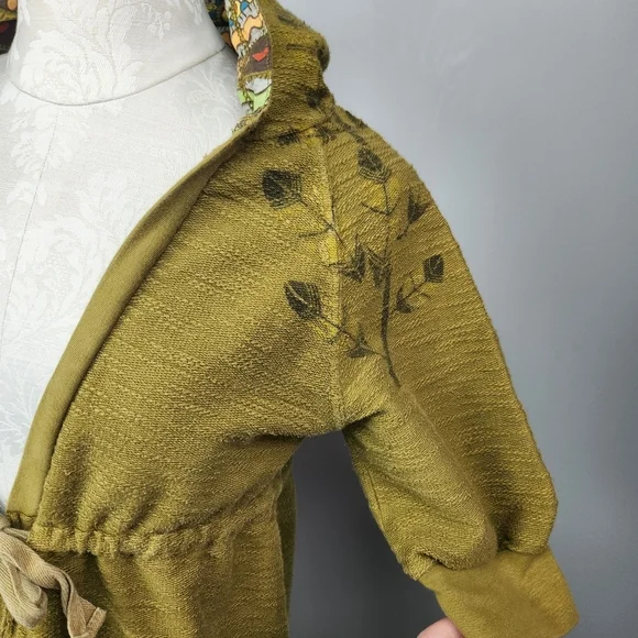 Anthropologie Scrapbook Y2K vintage Baby Doll Hoodie Size Medium - Picture 5 of 14